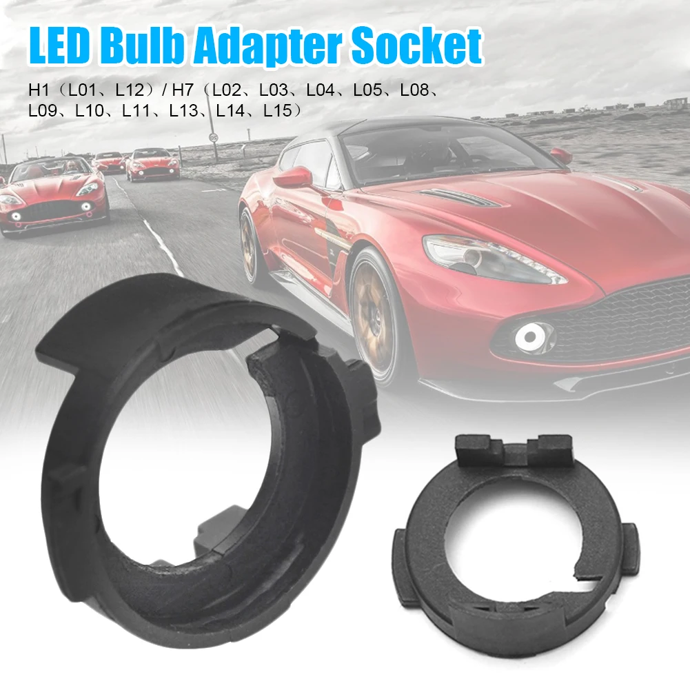 2PCS H1 H7 LED Car Headlight Bulb Retainer Base Holder Adapter Socket for Honda VW Mercedes-Benz BMW Hyundai Kia Accessories
2PCS H1 H7 LED Car Headlight Bulb Retainer Base Holder Adapter Socket for Honda VW Mercedes-Benz BMW Hyundai Kia Accessories