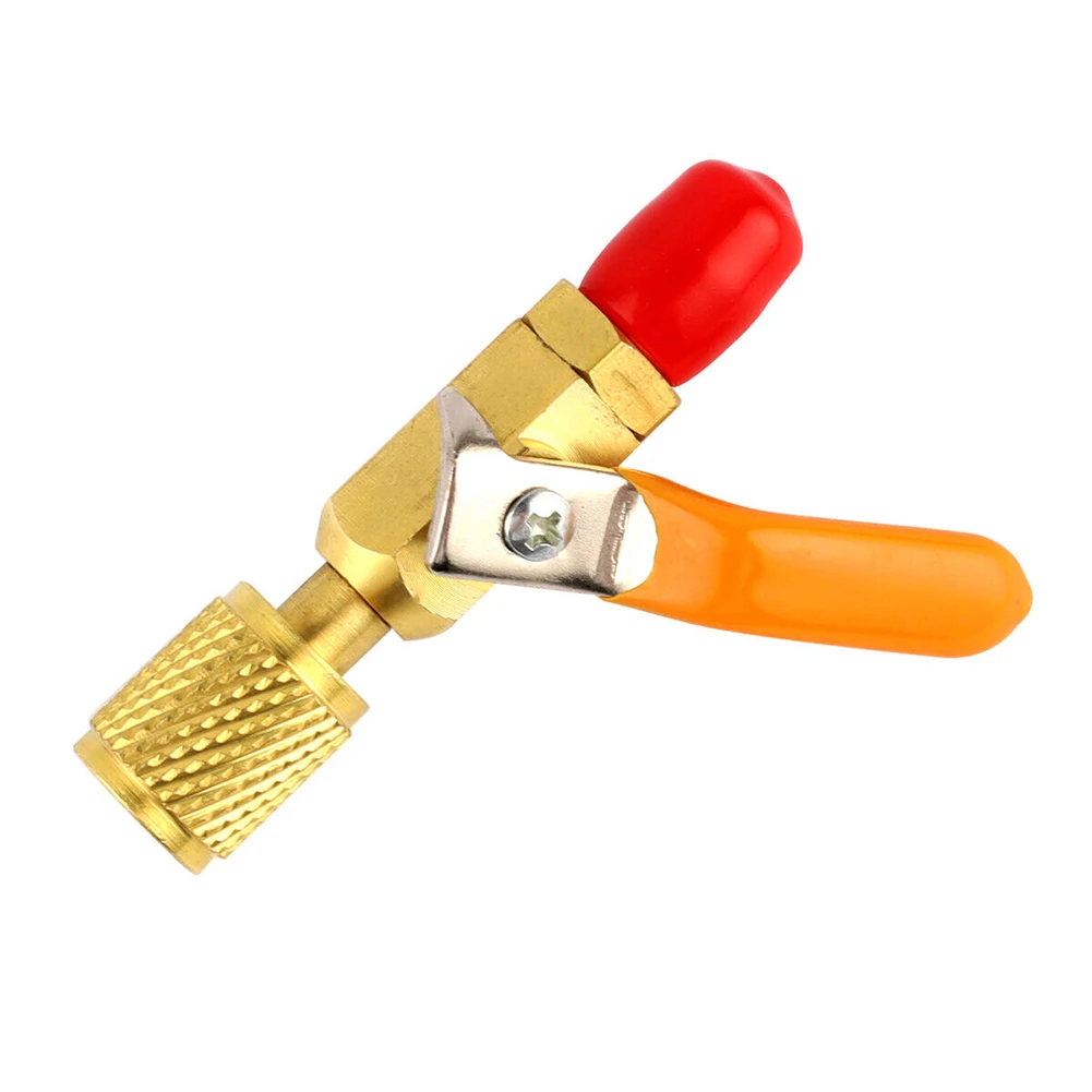 R410A R134A Straight Ball Valve Adapter For Charging Hoses HVAC 1/4 AC For The Standard 1/4-inch SAE Charging Hose HVAC Systems
R410A R134A Straight Ball Valve Adapter For Charging Hoses HVAC 1/4 AC For The Standard 1/4-inch SAE Charging Hose HVAC Systems