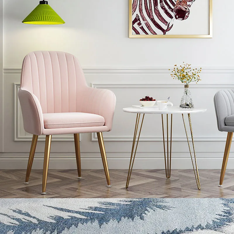 Розовые кресла для гостиной, металлический напольный столик, стул для салона, диваны, Подушка для спальни, шезлонг, мебель для дома 
Розовые кресла для гостиной, металлический напольный столик, стул для салона, диваны, Подушка для спальни, шезлонг, мебель для дома