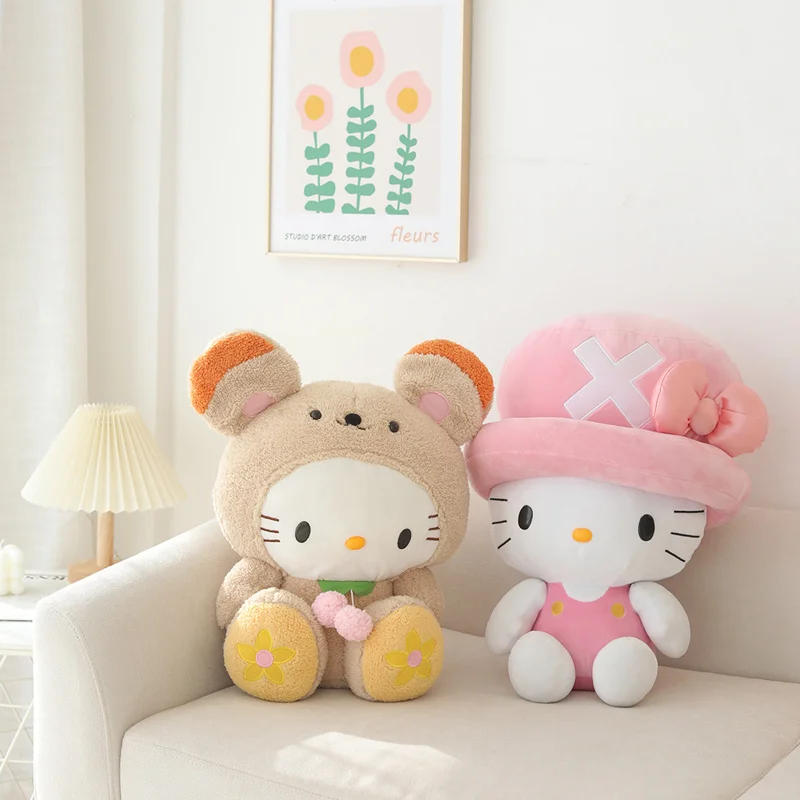 40-45cm Sanrio Series Kuromi Hello Kitty Plush Toy Pillow Soft Stuffed Plushies Anime Cartoon Doll Gift For Children
40-45cm Sanrio Series Kuromi Hello Kitty Plush Toy Pillow Soft Stuffed Plushies Anime Cartoon Doll Gift For Children