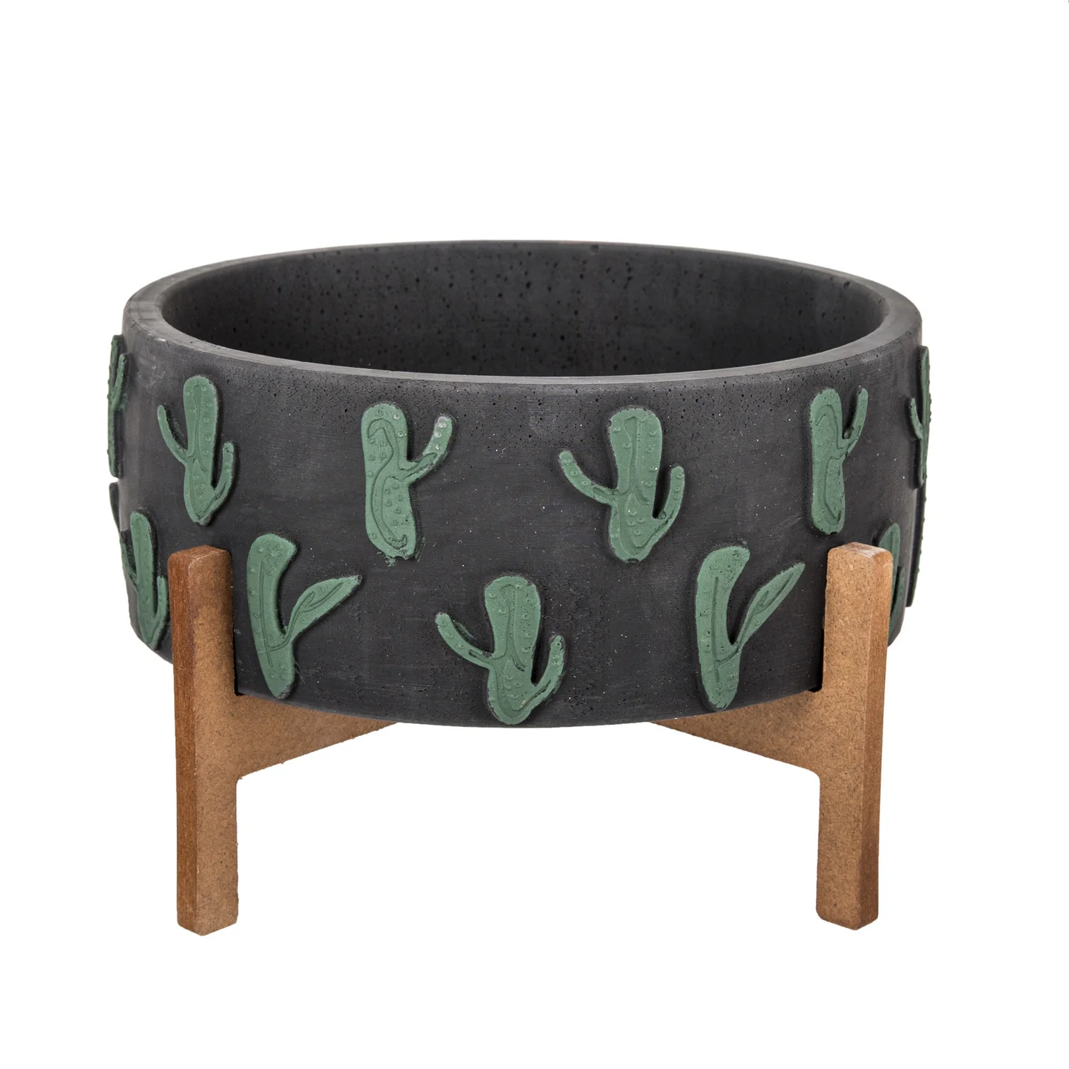 Sonseason, стоячий кактус, тисненый Aranjman, бетонный цветочный горшок 22x15 см
Sonseason, стоячий кактус, тисненый Aranjman, бетонный цветочный горшок 22x15 см