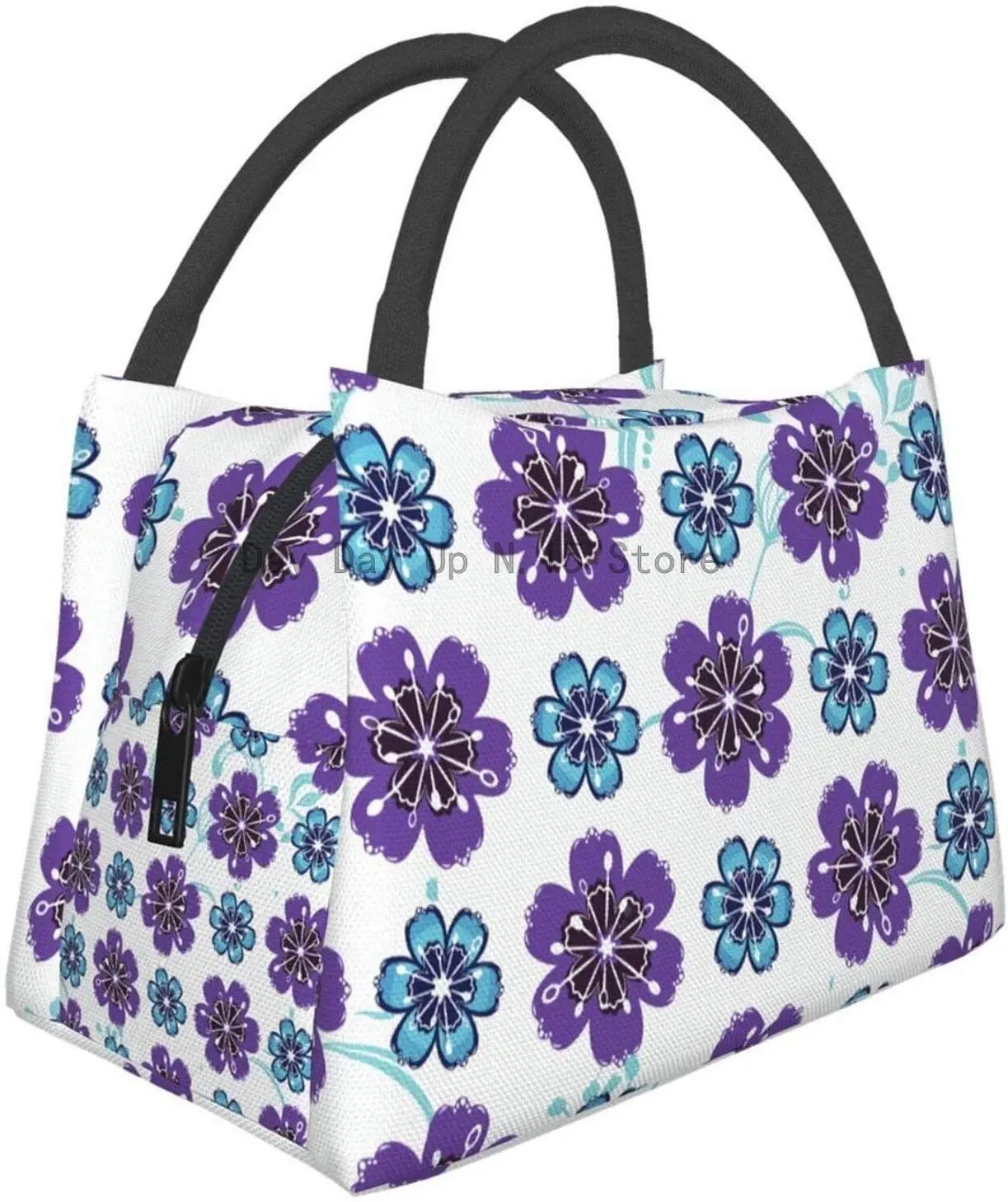 A Seamless White Flower Pattern Waterproof Tote Bento Bag For Office School Hiking Beach Picnic Fishing
A Seamless White Flower Pattern Waterproof Tote Bento Bag For Office School Hiking Beach Picnic Fishing