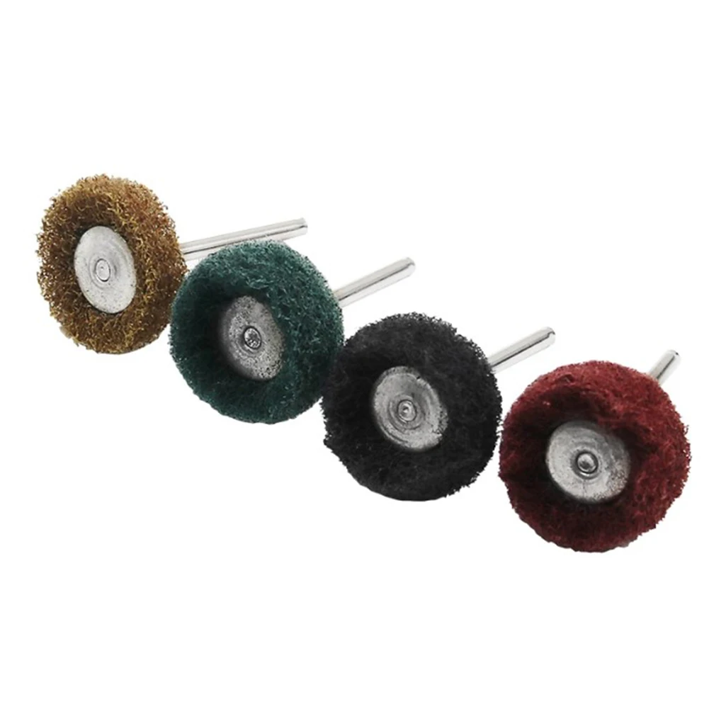 4pcs 3mm Shank Abrasive Wheel Nylon Buffing Brush Grinding Wheel Rotary Tools For Metal Jewelry Polishing Accessories
4pcs 3mm Shank Abrasive Wheel Nylon Buffing Brush Grinding Wheel Rotary Tools For Metal Jewelry Polishing Accessories