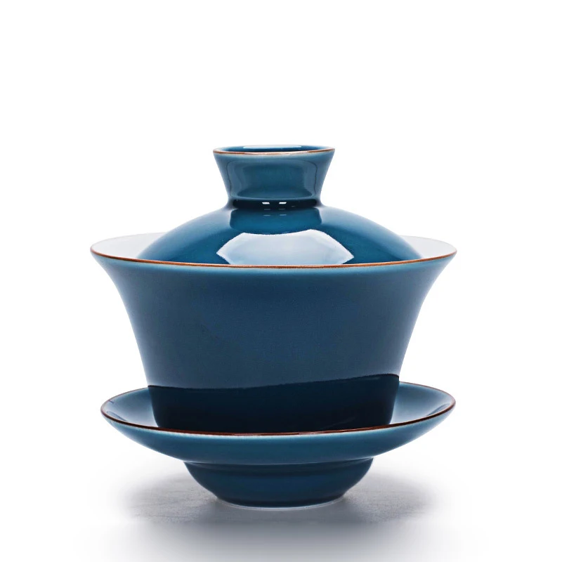 140ml Exquisite Famous Guan Kiln Tea Set Gaiwan,porcelain Tea Bowl Set Covered Bowl with Lid Cup Saucer China Cup Bowls
140ml Exquisite Famous Guan Kiln Tea Set Gaiwan,porcelain Tea Bowl Set Covered Bowl with Lid Cup Saucer China Cup Bowls