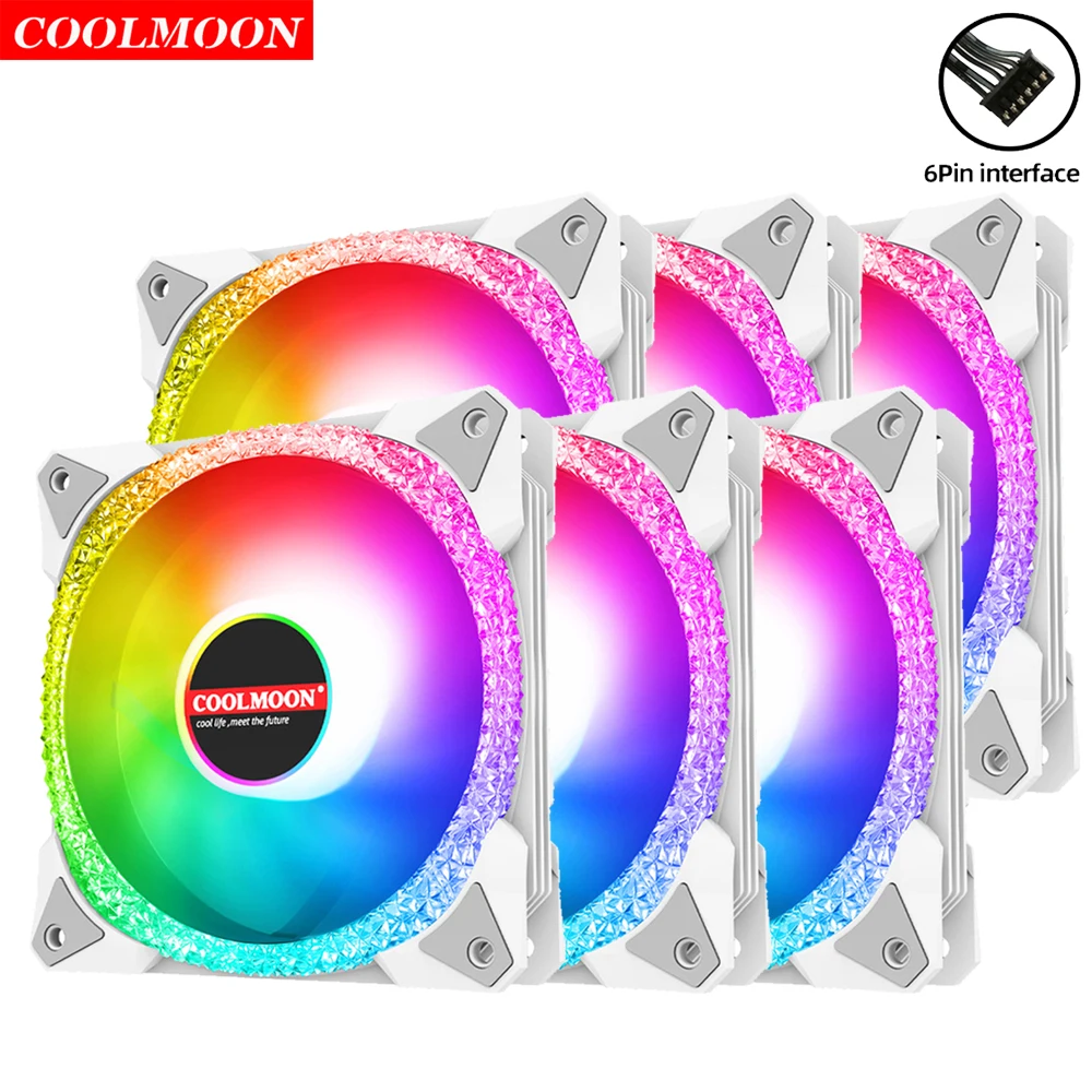 Охладитель Coolmoon для ПК, светодиодная подсветка, 12 см, 6 контактов, цвет белый, 6 контактов, для отвода тепла, видеокарты
Охладитель Coolmoon для ПК, светодиодная подсветка, 12 см, 6 контактов, цвет белый, 6 контактов, для отвода тепла, видеокарты