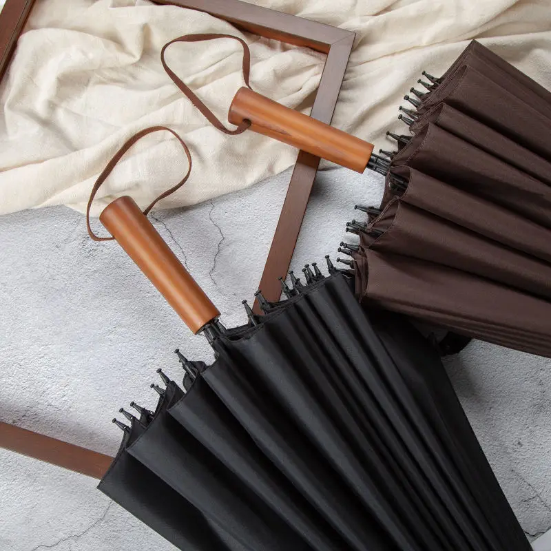 Luxury 24K Long Umbrella Business Men Windproof Wooden Handle Big Golf Umbrella Outdoor High Quality Travel Straight Umbrellas
Luxury 24K Long Umbrella Business Men Windproof Wooden Handle Big Golf Umbrella Outdoor High Quality Travel Straight Umbrellas