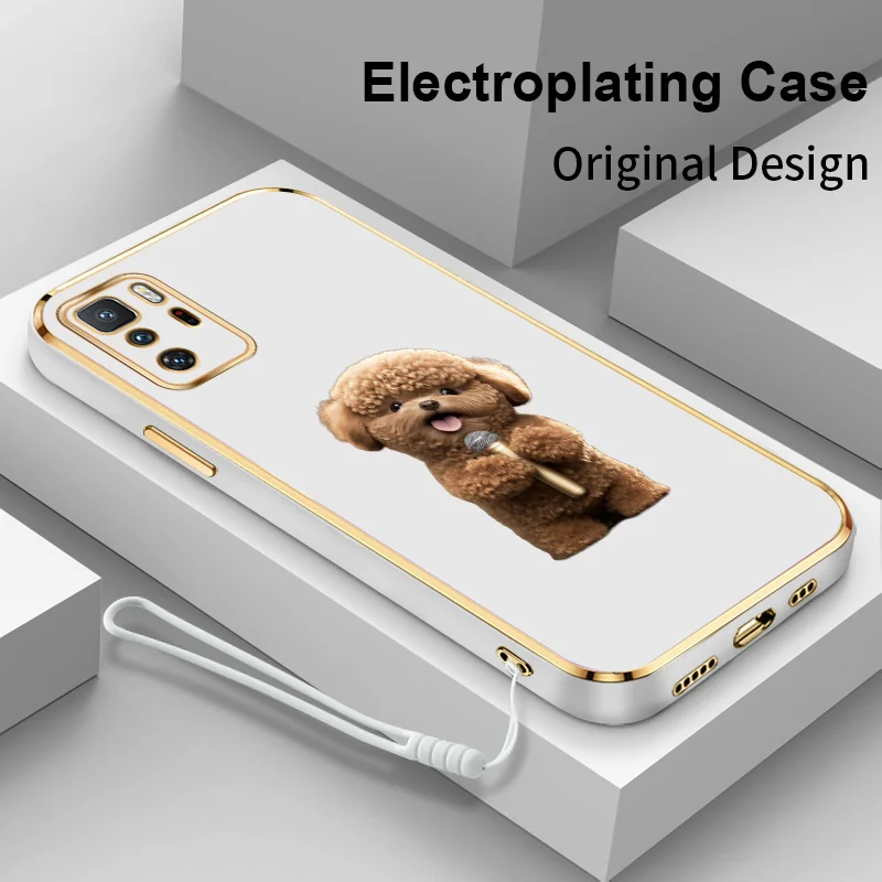 Singing Puppy Electroplating Phone Case for Poco X3 GT X3 X4 NFC X4 Pro Redmi Note 10 11 Pro Note 11 11T Pro Plus Back Cover
Singing Puppy Electroplating Phone Case for Poco X3 GT X3 X4 NFC X4 Pro Redmi Note 10 11 Pro Note 11 11T Pro Plus Back Cover