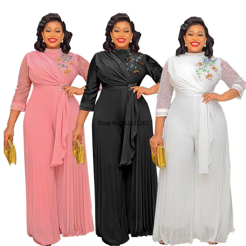 African Jumpsuit for Women Autumn Spring African Women Long Sleeve White Black O-neck Long Jumpsuit African Clothes Women
African Jumpsuit for Women Autumn Spring African Women Long Sleeve White Black O-neck Long Jumpsuit African Clothes Women