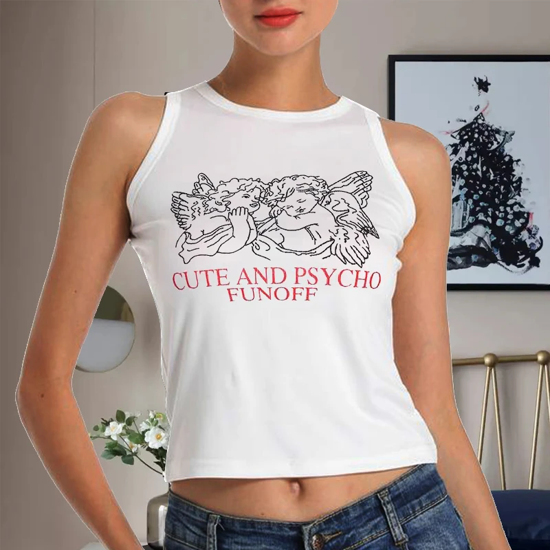 Vintage Y2K Print Streetwear Sleeve Pullovers Tees Retro Angel Pattern Top Gothic Women T Shirt Harajuku Aesthetic Cloth
Vintage Y2K Print Streetwear Sleeve Pullovers Tees Retro Angel Pattern Top Gothic Women T Shirt Harajuku Aesthetic Cloth
