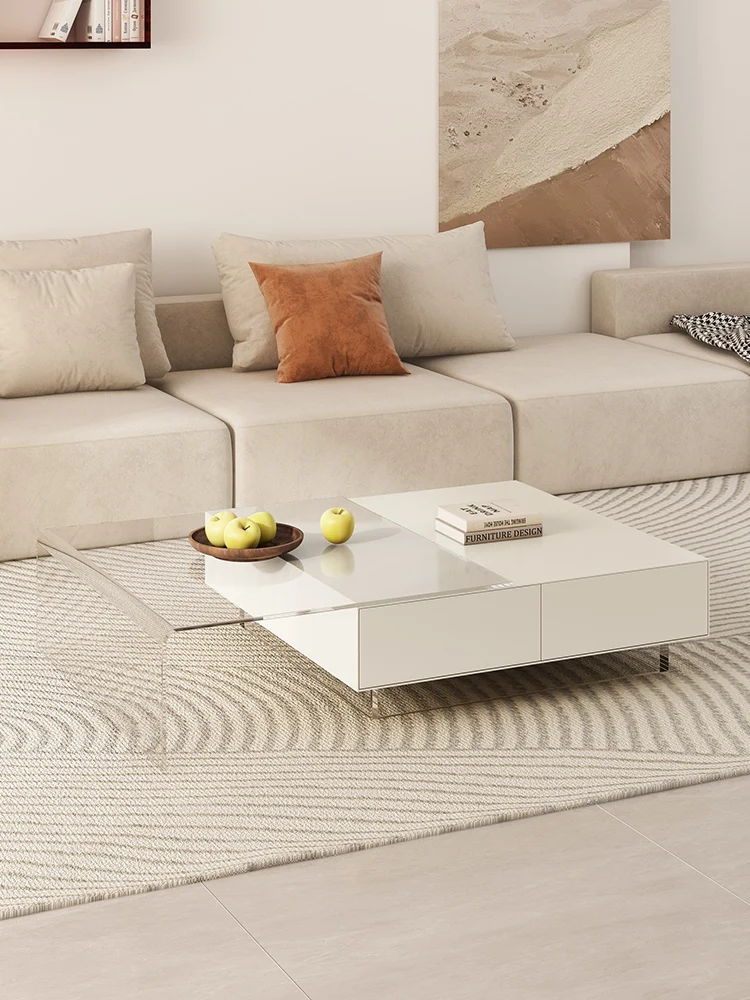 XL Acrylic Suspension Retractable Coffee Table Living Room Home Square Tea Table Combination
XL Acrylic Suspension Retractable Coffee Table Living Room Home Square Tea Table Combination