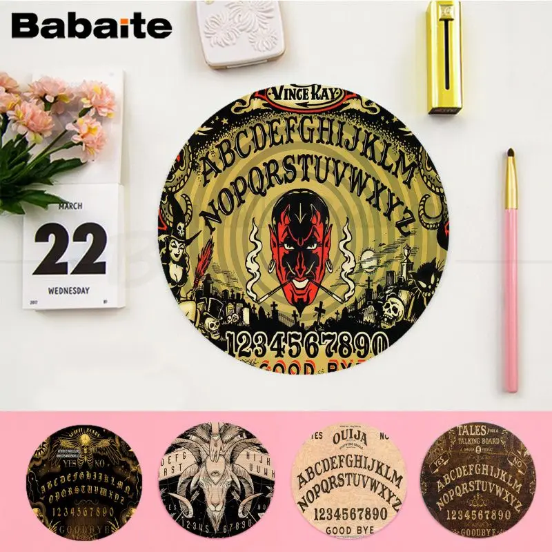 Ouija Board Mousepad INS Tide Round Keyboard Mat Table Mat Students Cabinet Gamer Desktop Mousepad Cup Mats Deskpad Home Decor
Ouija Board Mousepad INS Tide Round Keyboard Mat Table Mat Students Cabinet Gamer Desktop Mousepad Cup Mats Deskpad Home Decor