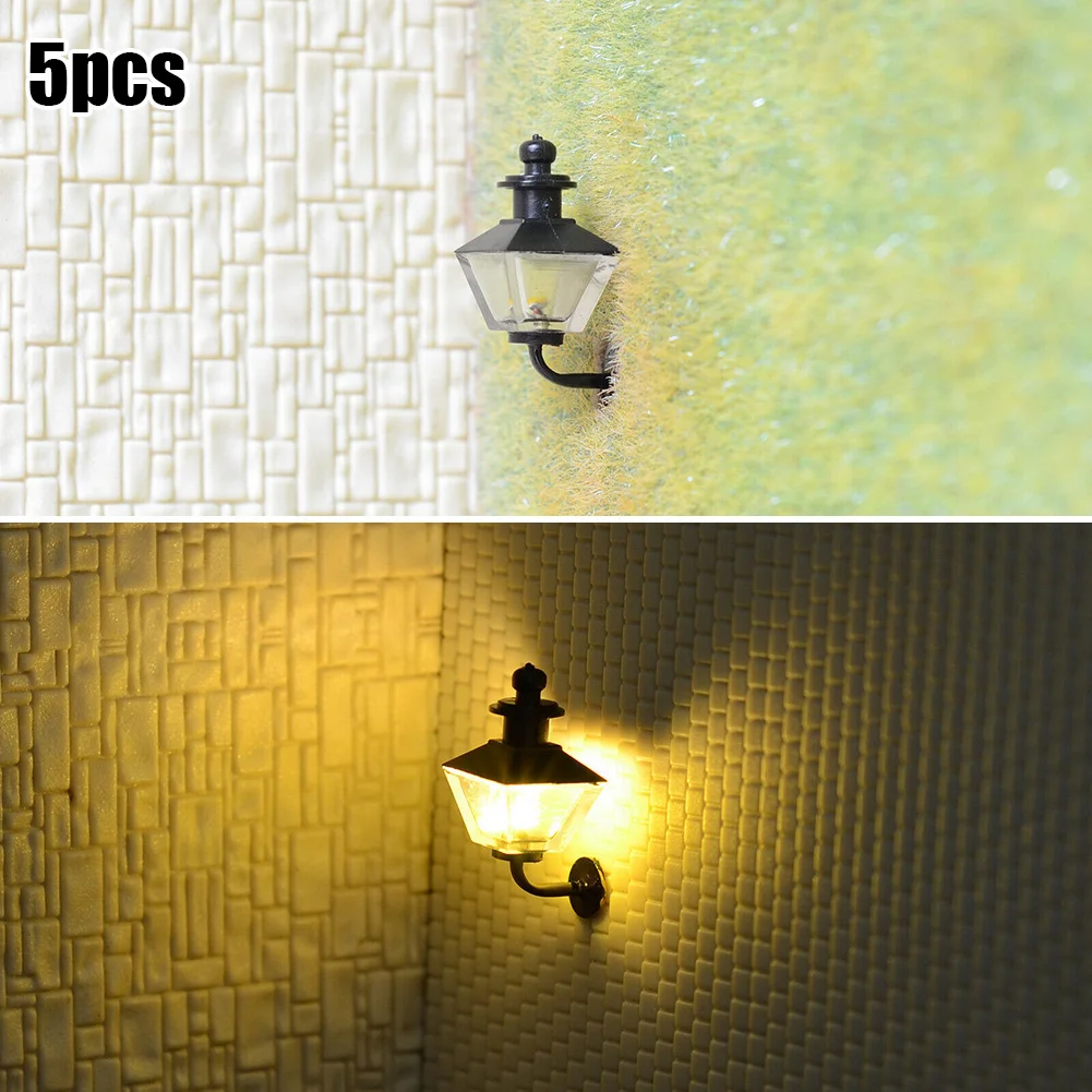 Decoration Lighting Lamp Model Wall Lamp Posts LED Building O Scale Light Wall Lamp Outdoor 5Pcs LED Warm White
Decoration Lighting Lamp Model Wall Lamp Posts LED Building O Scale Light Wall Lamp Outdoor 5Pcs LED Warm White