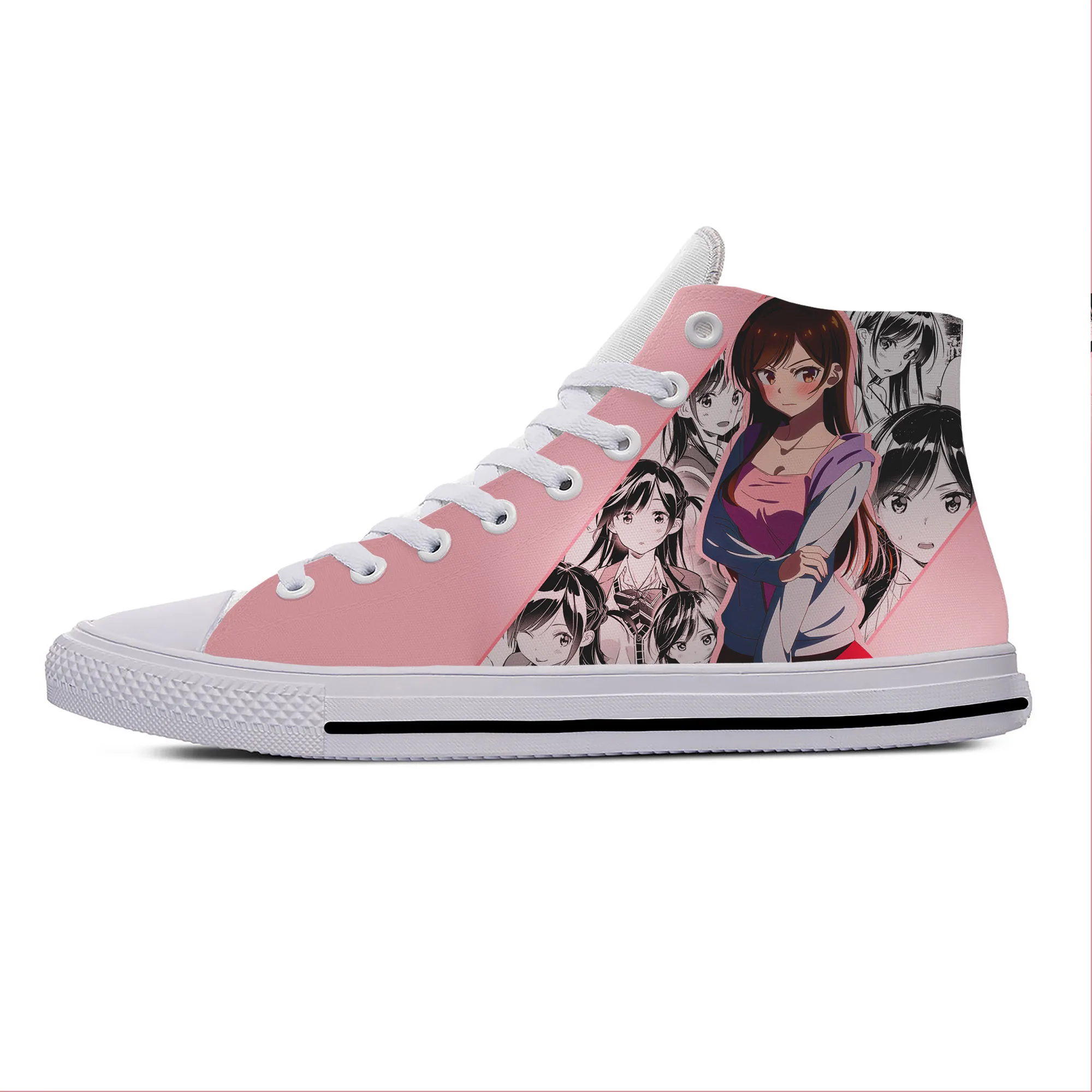 Anime Rent a Girlfriend Ichinose Mizuhara Chizuru Casual Cloth Shoes High Top Lightweight Breathable 3D Print Men Women Sneakers
Anime Rent a Girlfriend Ichinose Mizuhara Chizuru Casual Cloth Shoes High Top Lightweight Breathable 3D Print Men Women Sneakers