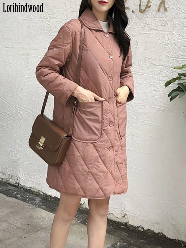 Thin Cotton Clothes Female 2023 Autumn and Winter New Products Long Lapel Single Breasted Rhomboid Plaid Big Pocket Coat
Thin Cotton Clothes Female 2023 Autumn and Winter New Products Long Lapel Single Breasted Rhomboid Plaid Big Pocket Coat