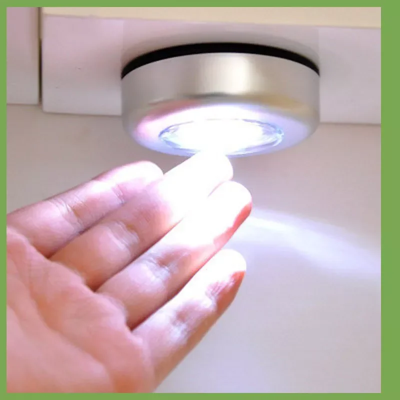NEW IN 3/4 LED Mini Touch Light Night Lights Wireless Cabinet Lights Outdoor Car Lamp Hanging Wall Lamps Kitchen Wardrobe
NEW IN 3/4 LED Mini Touch Light Night Lights Wireless Cabinet Lights Outdoor Car Lamp Hanging Wall Lamps Kitchen Wardrobe