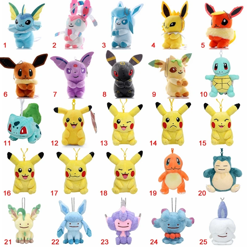 30 стилей плюшевый Покемон Эви Сквиртл снорлакс Umbreon милые Мультяшные Аниме фигурки плюшевые куклы брелок Рождественский подарок для детей
30 стилей плюшевый Покемон Эви Сквиртл снорлакс Umbreon милые Мультяшные Аниме фигурки плюшевые куклы брелок Рождественский подарок для детей