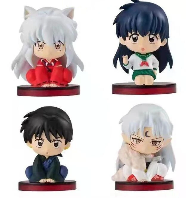 Маленькая версия аниме INUYASHA 4 шт./компл. милые фигурки модели игрушки сидящие скрученные ПВХ Твердые куклы украшения ручной работы Автомоби...
Маленькая версия аниме INUYASHA 4 шт./компл. милые фигурки модели игрушки сидящие скрученные ПВХ Твердые куклы украшения ручной работы Автомоби...