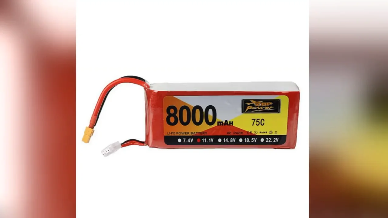 Перезаряжаемая литий-полимерная батарея ZOP Power 11,1 v 8000mAh 75C высокая скорость 3S FPV XT60 Plug
Перезаряжаемая литий-полимерная батарея ZOP Power 11,1 v 8000mAh 75C высокая скорость 3S FPV XT60 Plug