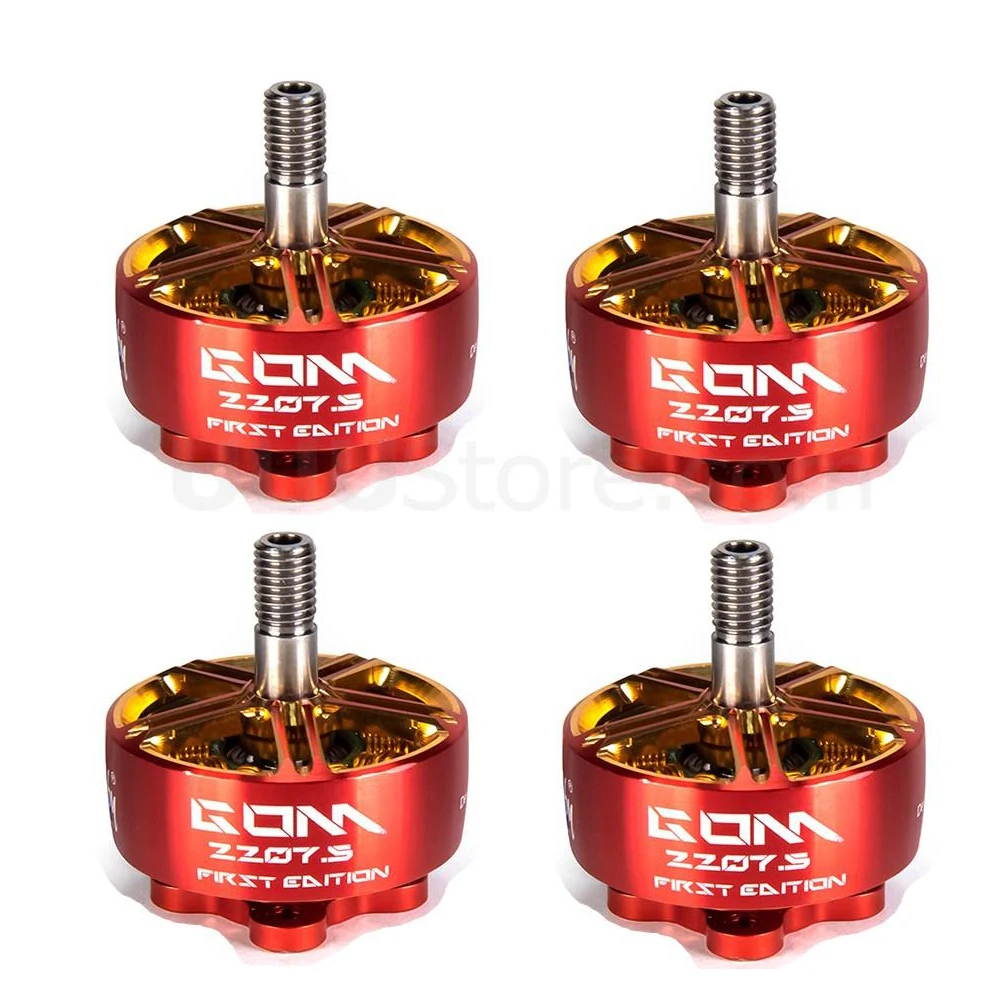 Brother Hobby GOM 2207,5 4-6S 1750KV / 1920KV / 2500KV бесщеточный двигатель для FPV мультикоптера и гоночного дрона
Brother Hobby GOM 2207,5 4-6S 1750KV / 1920KV / 2500KV бесщеточный двигатель для FPV мультикоптера и гоночного дрона