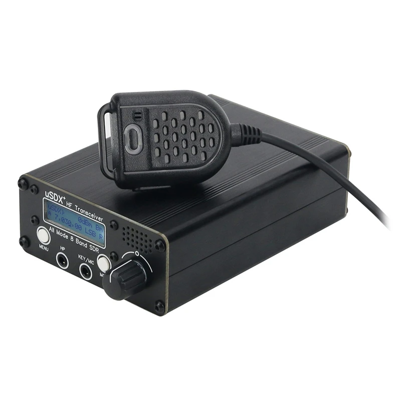 USDR USDX+ Plus V2 10/15/17/20/30/40/60/80M 8 Band SDR All Mode HF SSB QRP Transceiver + 4000Mah Battery(EU Plug)
USDR USDX+ Plus V2 10/15/17/20/30/40/60/80M 8 Band SDR All Mode HF SSB QRP Transceiver + 4000Mah Battery(EU Plug)
