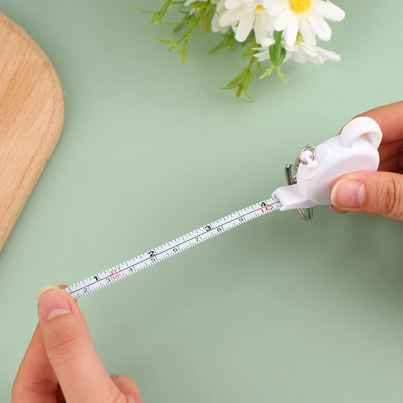 Mini Portable Retractable Steel Tape Measure Creative Portable Keychain Ruler Sewing Decoration Gift
Mini Portable Retractable Steel Tape Measure Creative Portable Keychain Ruler Sewing Decoration Gift