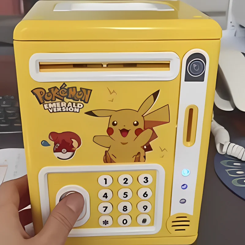 Hot Pokemon Pikachu Electronic Piggy Bank Atm Password Smart Money Box Music Cash Saving Box Action Figure Kids Toys Gifts
Hot Pokemon Pikachu Electronic Piggy Bank Atm Password Smart Money Box Music Cash Saving Box Action Figure Kids Toys Gifts