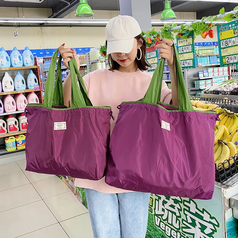Многоразовые сумки для покупок для женщин, сумка-тоут для продуктов, складная сумка из ткани Оксфорд на шнурке через плечо, сумка для продуктов, сумка для хранения покупок
Многоразовые сумки для покупок для женщин, сумка-тоут для продуктов, складная сумка из ткани Оксфорд на шнурке через плечо, сумка для продуктов, сумка для хранения покупок