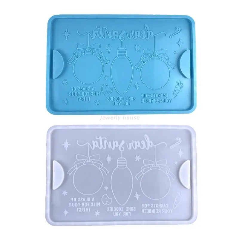 Silicone Christmas Rectangular Plate Mold Jewelry Tray Epoxy Mold Casting Molds LXAE
Silicone Christmas Rectangular Plate Mold Jewelry Tray Epoxy Mold Casting Molds LXAE