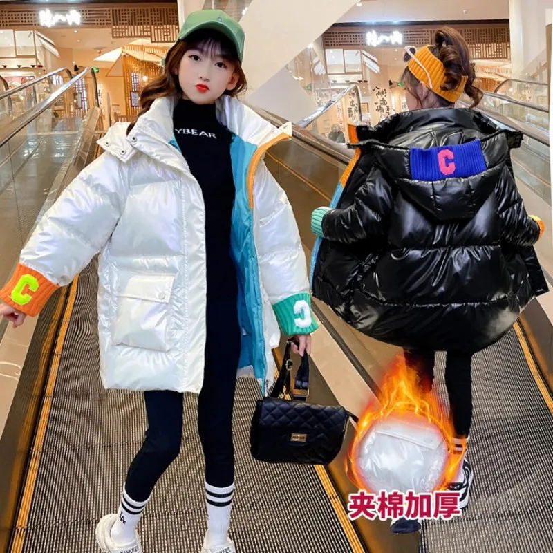 Girls Winter Jacket Kids Hooded Warm Coat Teenager Waterproof Black Parkas Children Casual Outerwear 4 6 7 8 10 11 12 13 14 Yrs
Girls Winter Jacket Kids Hooded Warm Coat Teenager Waterproof Black Parkas Children Casual Outerwear 4 6 7 8 10 11 12 13 14 Yrs