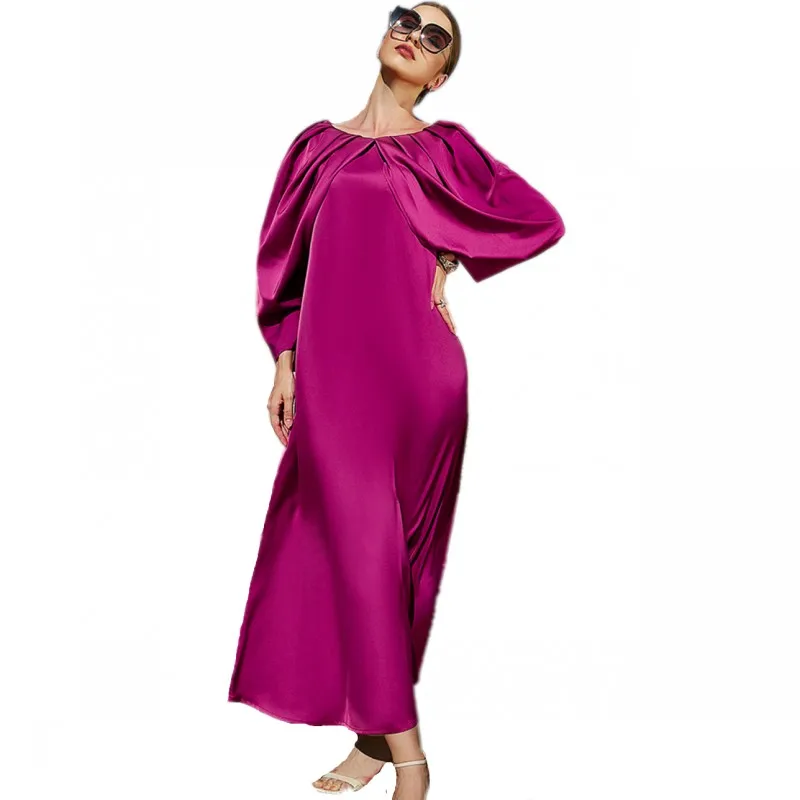 Arab Dubai Muslim Maxi Dress Women 3/4 Sleeve Loose Robes Boubou 2022 New Fashion Solid Abayas Turkey Kimono Muslim Kaftan Dress
Arab Dubai Muslim Maxi Dress Women 3/4 Sleeve Loose Robes Boubou 2022 New Fashion Solid Abayas Turkey Kimono Muslim Kaftan Dress