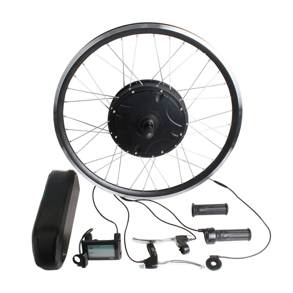 Built in controller hub motor 48v 1500w ebike kit, 26'' 28" 500w 750w 1200w electric bicycle conversion kit
Built in controller hub motor 48v 1500w ebike kit, 26'' 28" 500w 750w 1200w electric bicycle conversion kit