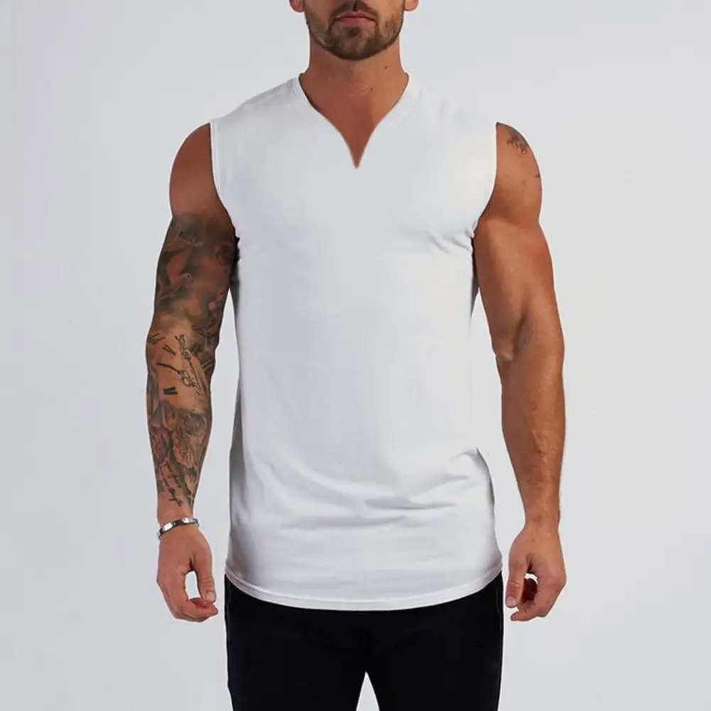 Tank Top Super Soft Sleeveless Lint Free Machine Washable Quick-Drying Cotton Men Summer Solid Vest Fitness Tank Top Daily Wear
Tank Top Super Soft Sleeveless Lint Free Machine Washable Quick-Drying Cotton Men Summer Solid Vest Fitness Tank Top Daily Wear