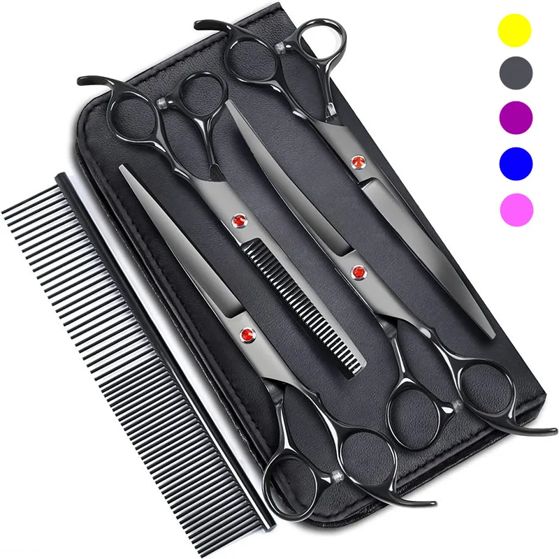 Comb Grooming Professional Scissors Case Dog Curved Thinning Kit In Shears 7-inch Trimming Dog Pet Grooming Scissors Hair
Comb Grooming Professional Scissors Case Dog Curved Thinning Kit In Shears 7-inch Trimming Dog Pet Grooming Scissors Hair