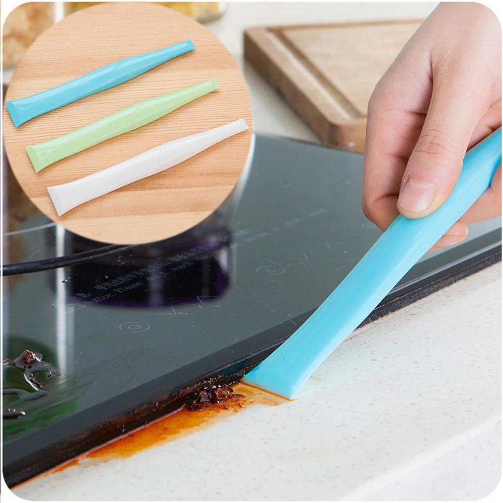 Kitchen Gas Stove Double-end Cleaning Scraper Multifunctional Decontamination Slot Scraping Small Tank Stains Cleaning Tools
Kitchen Gas Stove Double-end Cleaning Scraper Multifunctional Decontamination Slot Scraping Small Tank Stains Cleaning Tools