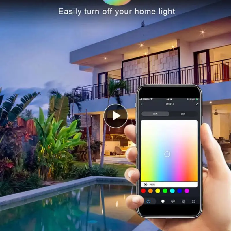 Smart Wifi Led Round Ceiling Light Tuya App Remote Control Room Ambient Light Room Decoration Tuya Smart Ceiling Light 100-265v
Smart Wifi Led Round Ceiling Light Tuya App Remote Control Room Ambient Light Room Decoration Tuya Smart Ceiling Light 100-265v