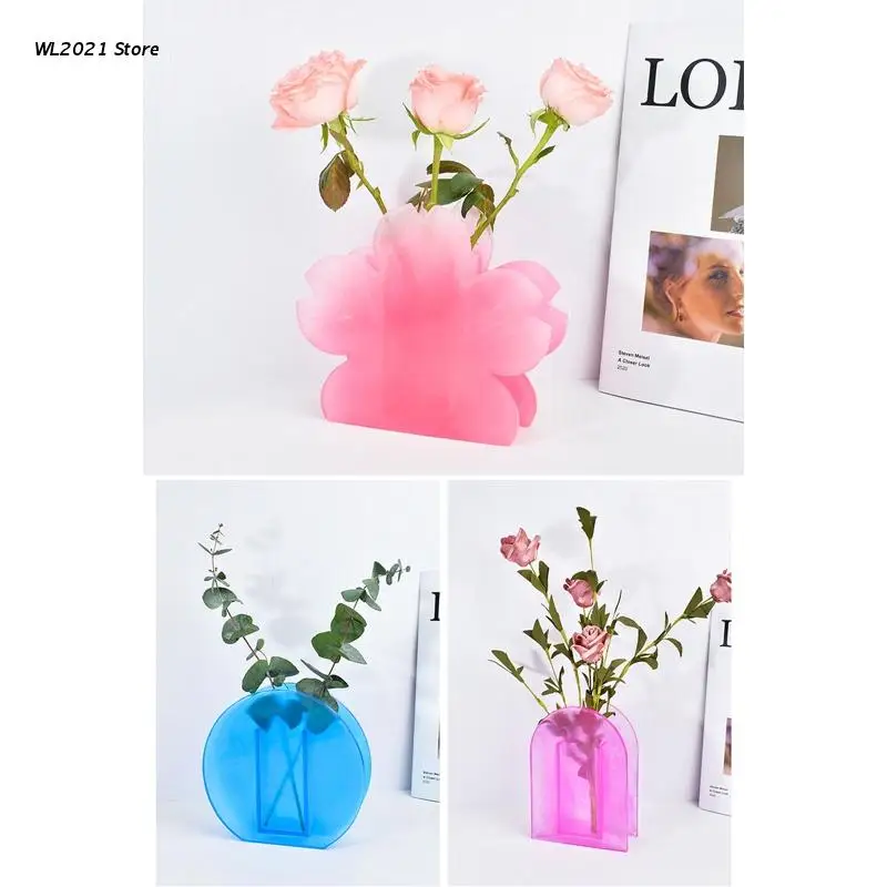 Vase Resin Mold Silicone Epoxy Resin Molds for DIY Art Crafts Making Flower Pot
Vase Resin Mold Silicone Epoxy Resin Molds for DIY Art Crafts Making Flower Pot