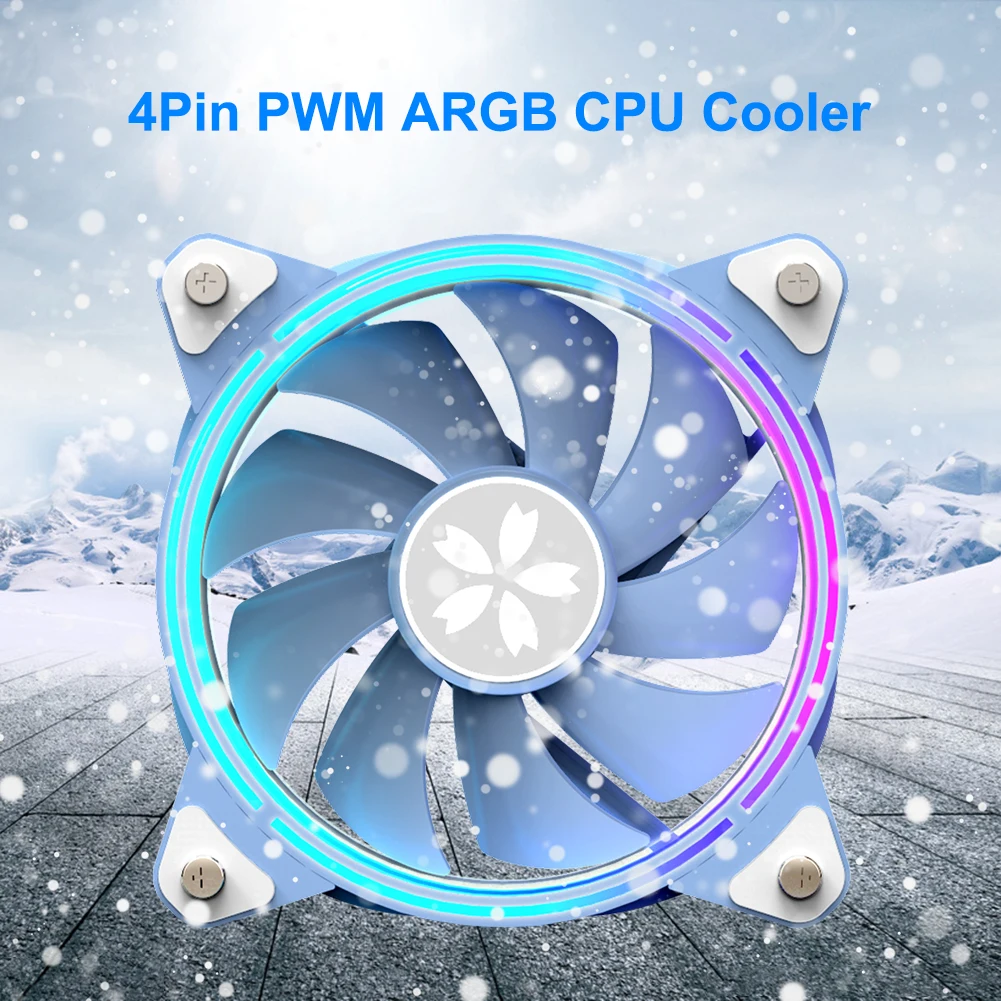 120mm 1800RPM ARGB Cooling Fan CPU Cooler PC Radiator Quiet CPU Cooling Fan 4 Pin PWM PC Case Fan Heatsink
120mm 1800RPM ARGB Cooling Fan CPU Cooler PC Radiator Quiet CPU Cooling Fan 4 Pin PWM PC Case Fan Heatsink