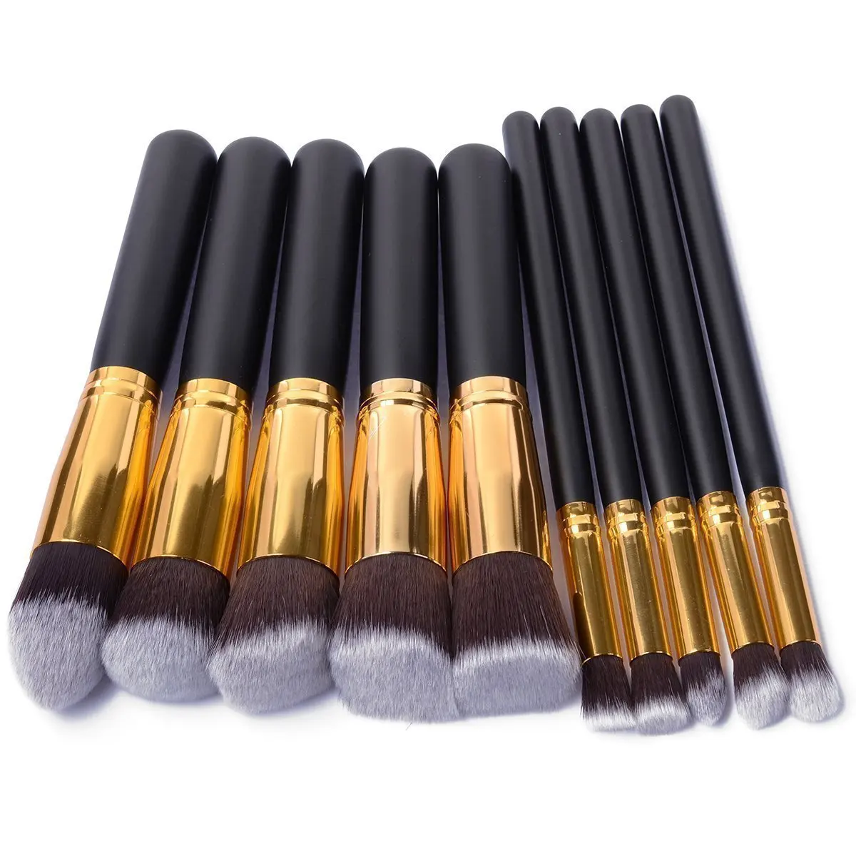 10 Pcs Silver/Golden Makeup Brushes Set Cosmetics Foundation Blending Blush Makeup Tool Powder Eyeshadow Cosmetic Set
10 Pcs Silver/Golden Makeup Brushes Set Cosmetics Foundation Blending Blush Makeup Tool Powder Eyeshadow Cosmetic Set