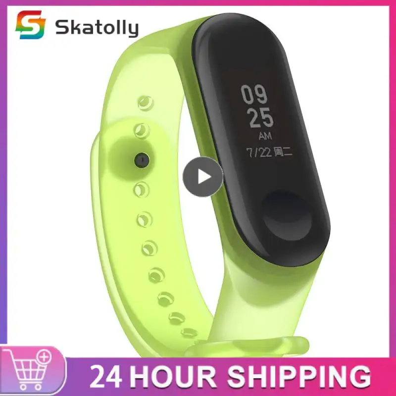 Thickened Silicone Strap Unisex Replacement Strap Tpu Transparent Wristband Sweatproof For Mi Band 5/6 Accessories
Thickened Silicone Strap Unisex Replacement Strap Tpu Transparent Wristband Sweatproof For Mi Band 5/6 Accessories