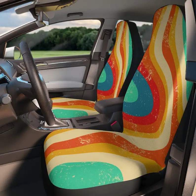 Wavy Boho Hippie Car Seat Covers Car Seat Accessory Retro Mod Car Decor Vehicle Hippie Van Seat Cover Car Gift Hippy Seat Cover
Wavy Boho Hippie Car Seat Covers Car Seat Accessory Retro Mod Car Decor Vehicle Hippie Van Seat Cover Car Gift Hippy Seat Cover