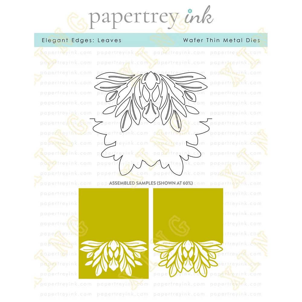 Elegant Edges Leaves New Metal Cutting Dies Scrapbook Diary Decoration Stencil Embossing Template Diy Greeting Card Handmade
Elegant Edges Leaves New Metal Cutting Dies Scrapbook Diary Decoration Stencil Embossing Template Diy Greeting Card Handmade