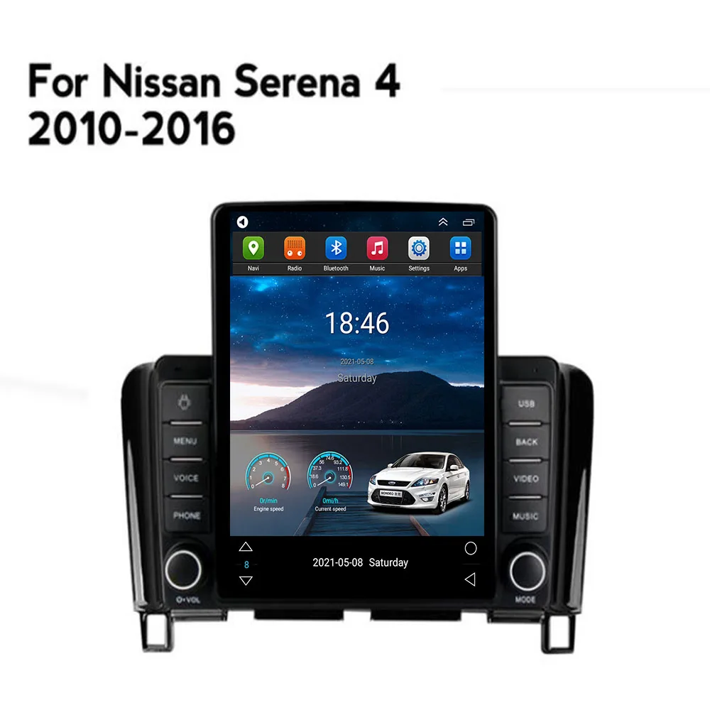 For Tesla Style 2 Din Android 12 Car Radio for Nissan Serena 4 2010-2016 Multimedia Video Player GPS Stereo Carplay RDS Camera
For Tesla Style 2 Din Android 12 Car Radio for Nissan Serena 4 2010-2016 Multimedia Video Player GPS Stereo Carplay RDS Camera