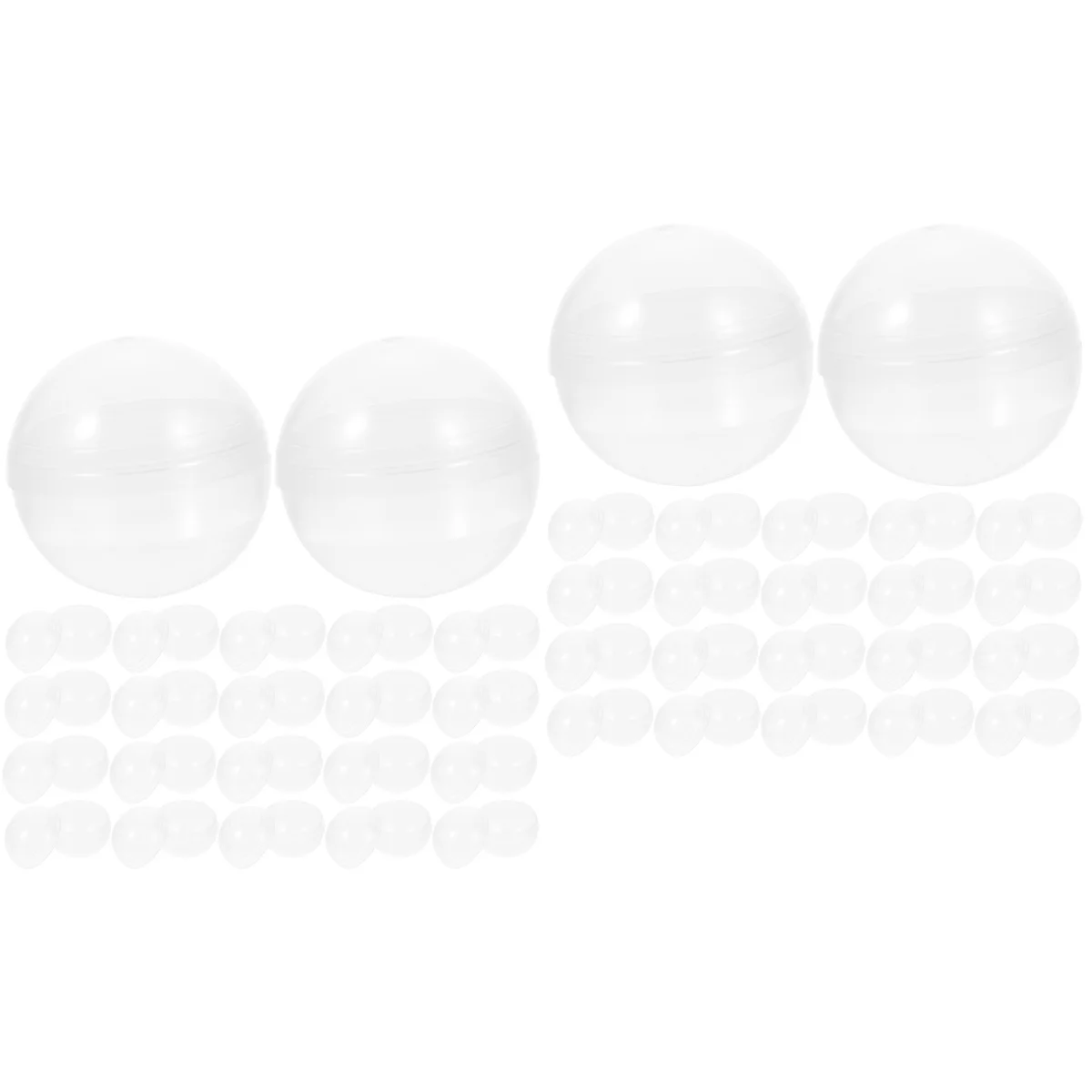 Transparent Shell Kids Party Favors Capsules Vending Machine Round Christmas Containers
Transparent Shell Kids Party Favors Capsules Vending Machine Round Christmas Containers