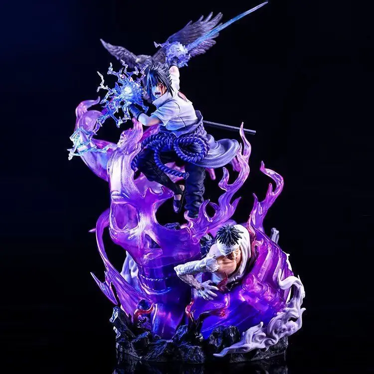 40cm Naruto Gk Anime Figures Uchiha Sasuke Figure 2 Heads Susanoo With Led Light Pvc Statue Figurine Model Collection Doll Gift
40cm Naruto Gk Anime Figures Uchiha Sasuke Figure 2 Heads Susanoo With Led Light Pvc Statue Figurine Model Collection Doll Gift