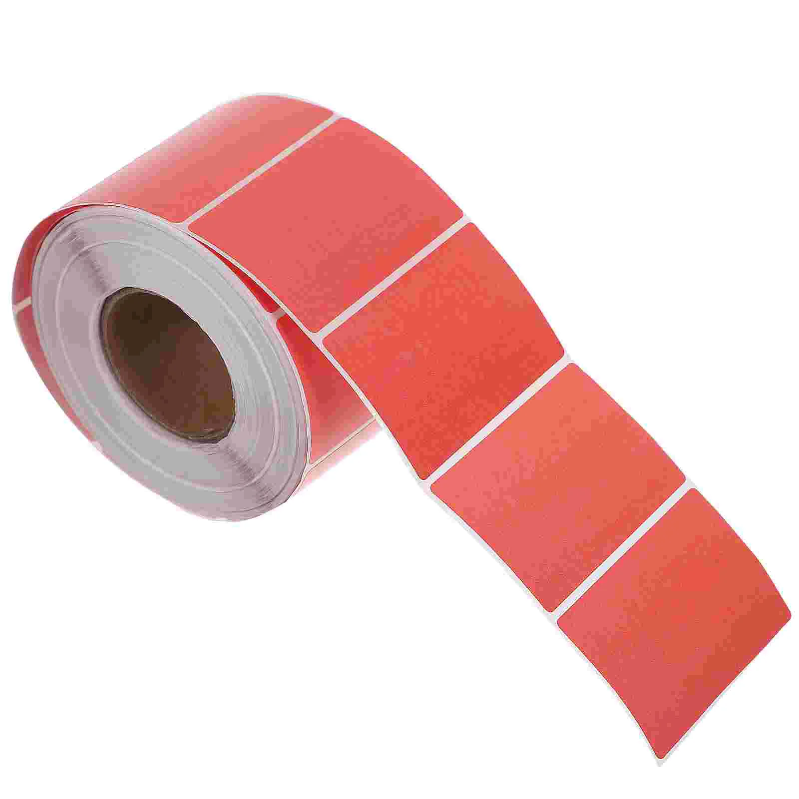 Colorful Labels Thermal Transfer Labels Paper Self-Adhesive Blank Stickers for Office Kitchen Milk Tea Shop (Red)
Colorful Labels Thermal Transfer Labels Paper Self-Adhesive Blank Stickers for Office Kitchen Milk Tea Shop (Red)