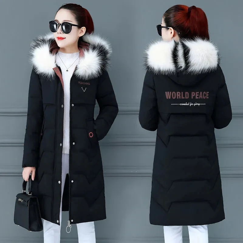 Down Cotton Coat Womens 2022 New Korean Casual Fashion Slim Padded Jacket Women Large Size Waist Thick Fur Collar Warm Parkas
Down Cotton Coat Womens 2022 New Korean Casual Fashion Slim Padded Jacket Women Large Size Waist Thick Fur Collar Warm Parkas
