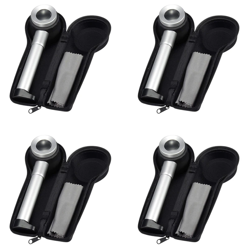 4Pcs Handheld 45X Folding Linen Tester Metal Magnifiers Cloth Thread Counter Magnifier Magnifying Glass With Light
4Pcs Handheld 45X Folding Linen Tester Metal Magnifiers Cloth Thread Counter Magnifier Magnifying Glass With Light