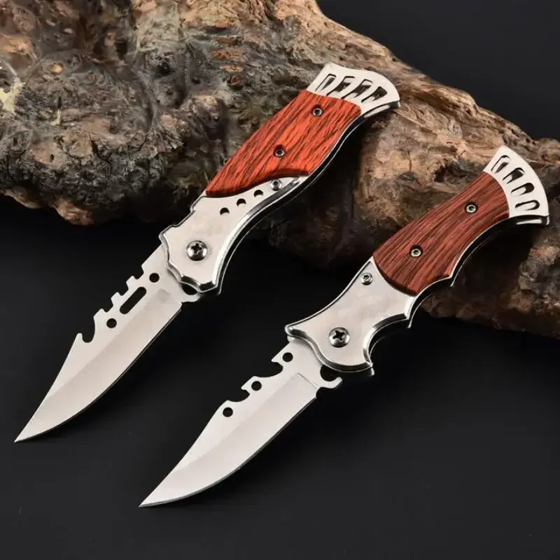 

6.30'' Folding Pocket Knife Outdoor Survival Tactical Knife Camping Hiking Hunting Knives For Self-defense EDC Rescue Multi Tool