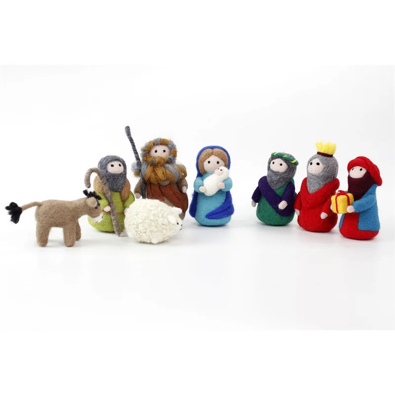 Merino Wool Needle Felting Craft Supplies Handmade DIY Non Finished Materials Natural Wool Felting for Beginners Christmas King
Merino Wool Needle Felting Craft Supplies Handmade DIY Non Finished Materials Natural Wool Felting for Beginners Christmas King
