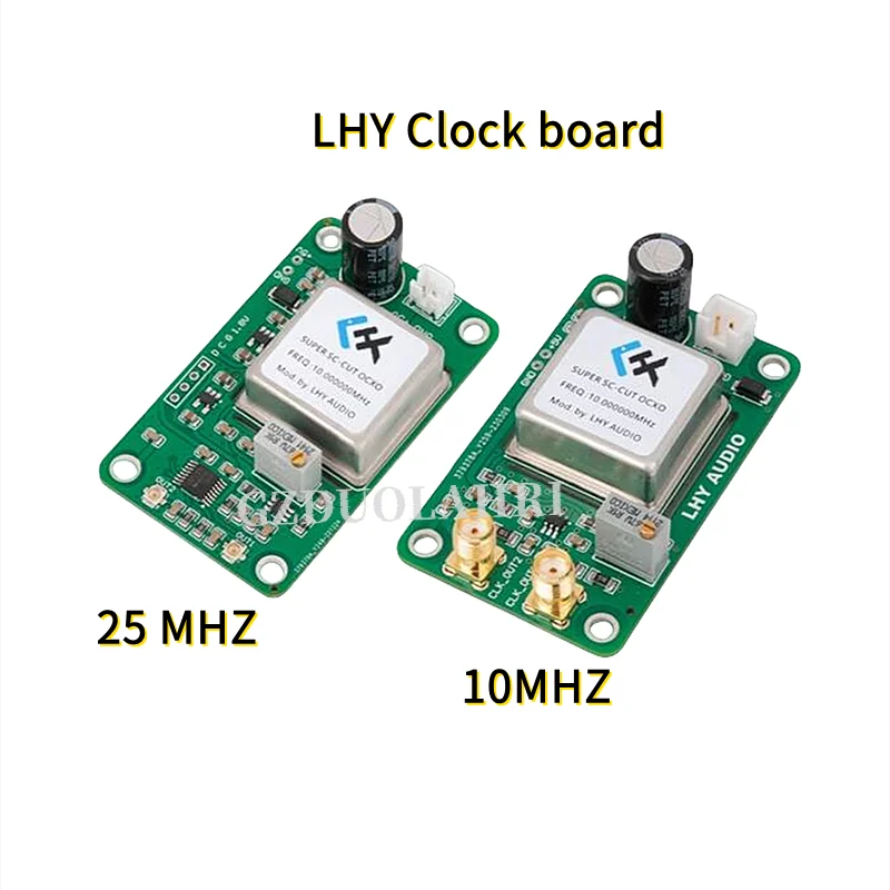LHY AUDIO прямоугольная волна 10 МГц 25 частота двойной выход OCXO кварцевый генератор с